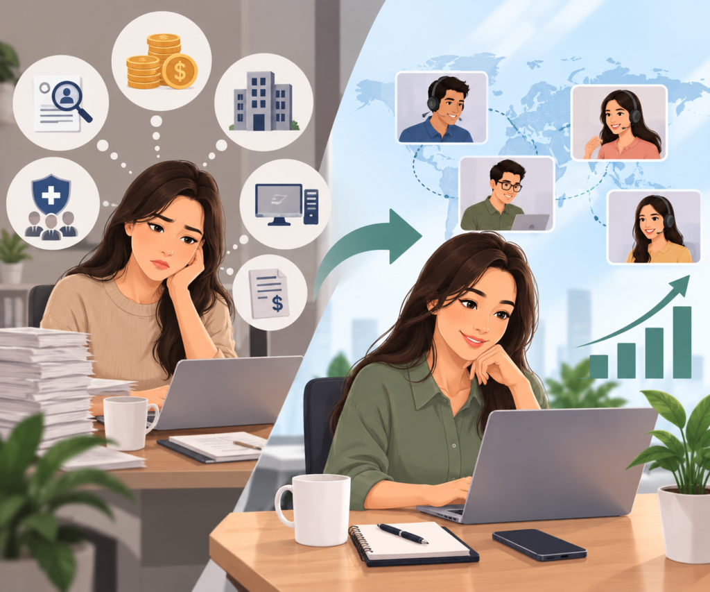 Offshore staffing for small businesses